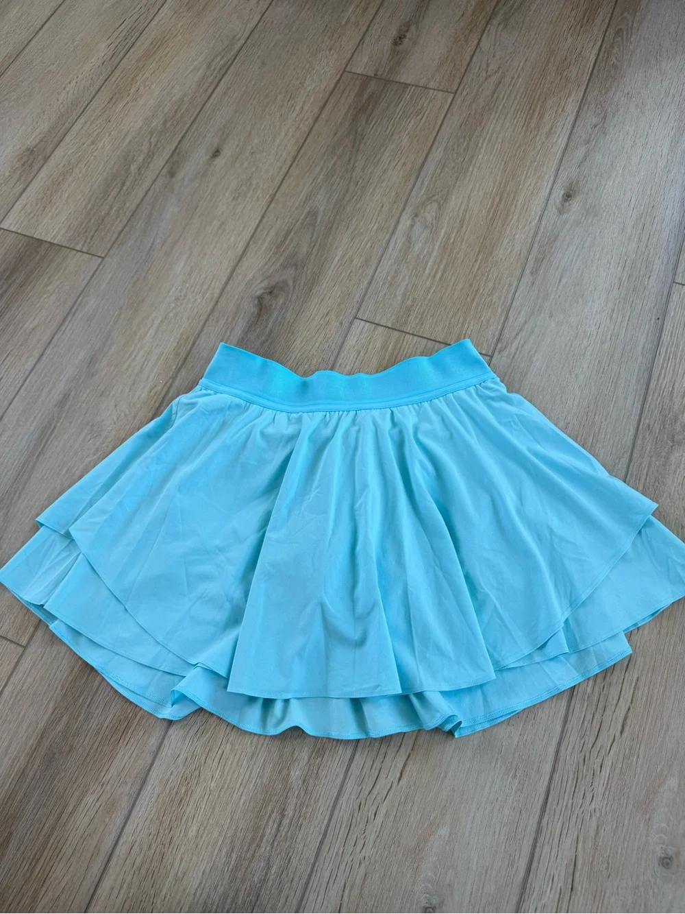 lululemon athletica Aqua Layered Court Rival Skirt